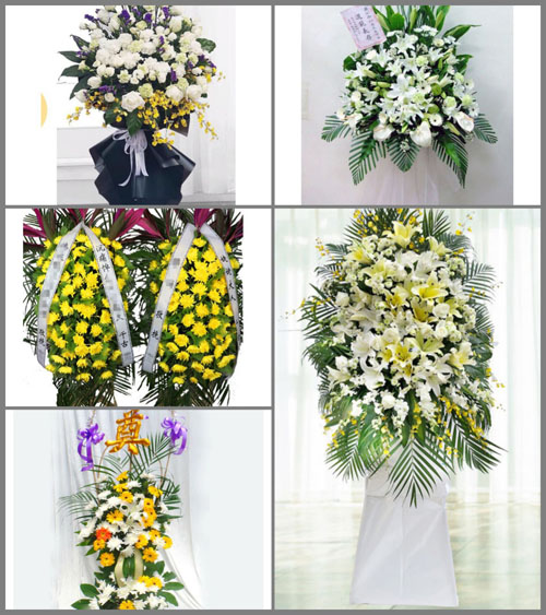 广东汕头市白事花篮预定